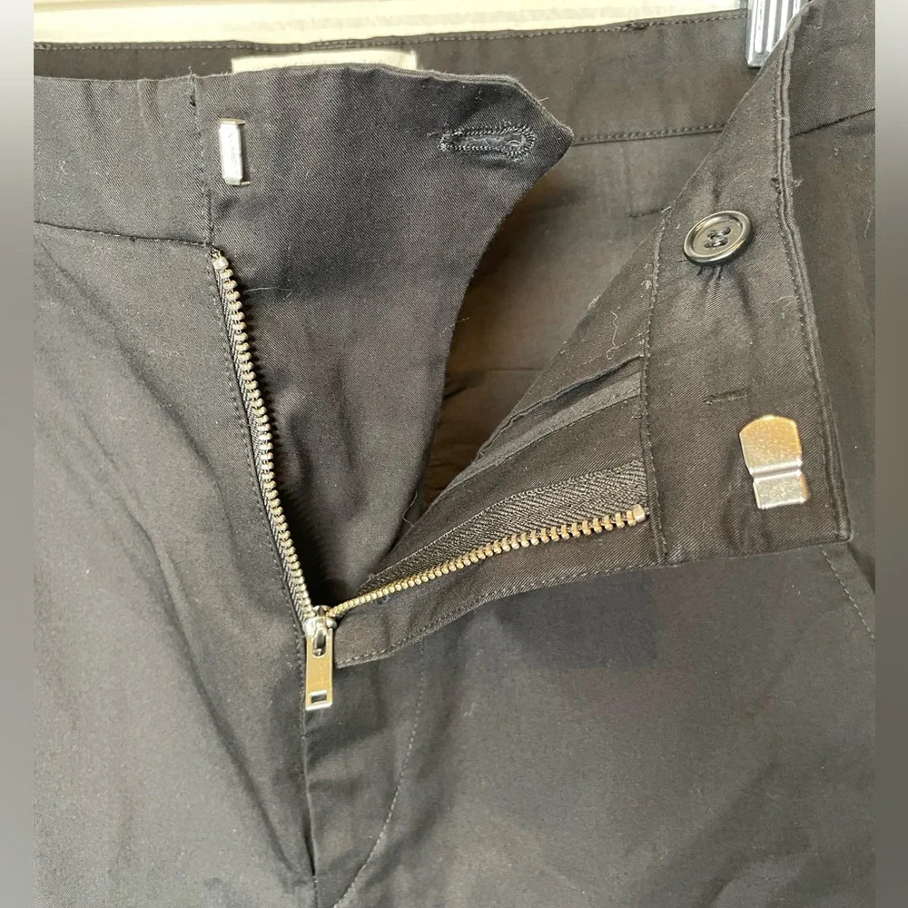 Isabel Marant Etoile Black 100% Cotton Tapered Pants Womens Size EU 34 - Picture 5 of 8
